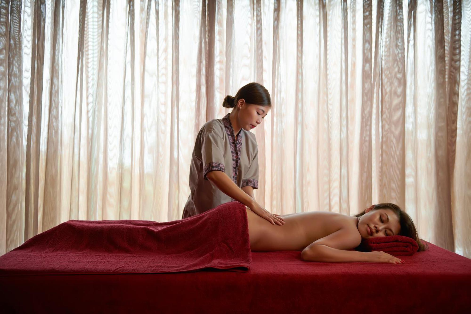 シルク パス グランド リゾート ＆ スパ サパ エクステリア 写真 Thai massage